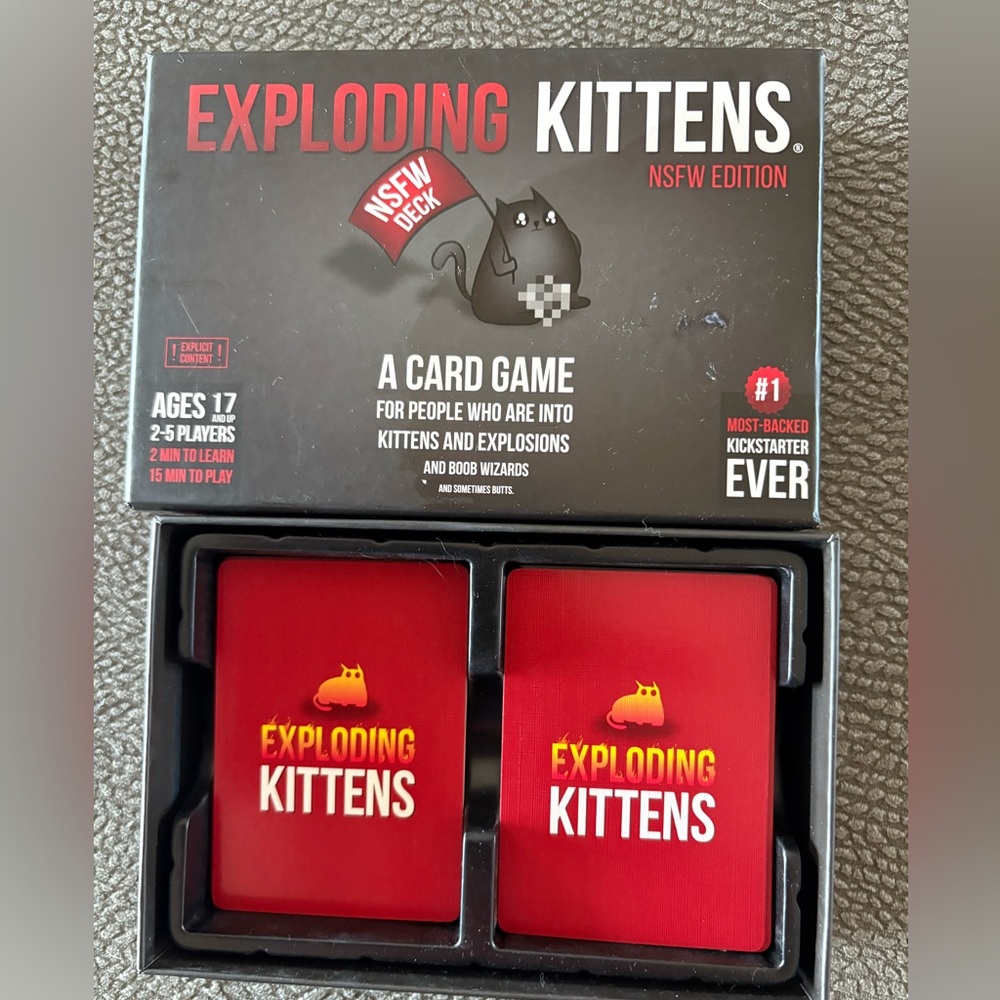NSFW Edition Card Game - Red